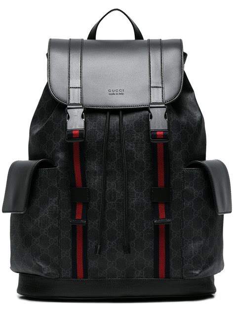 gucci backpack and shoes same color|black gucci backpack for men.